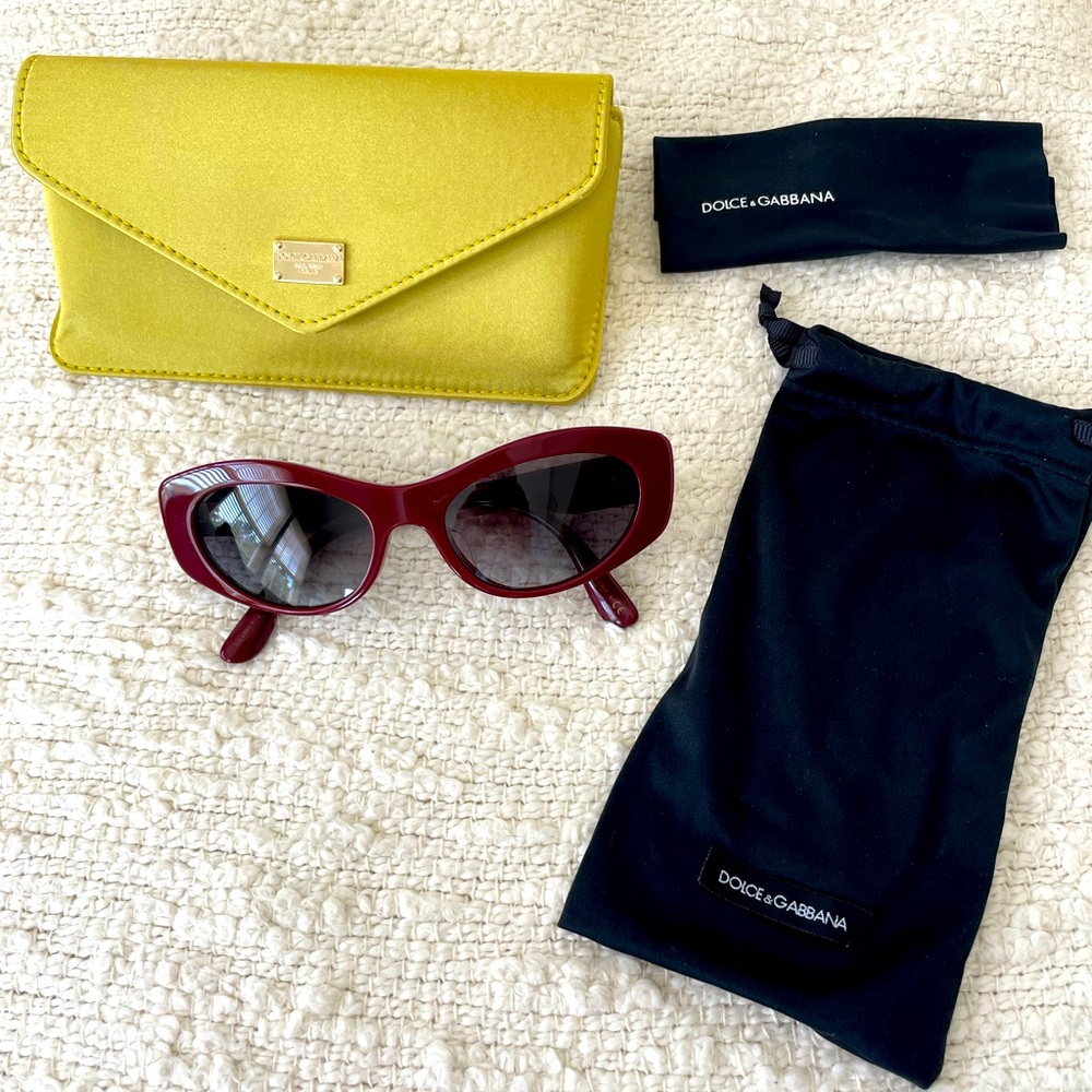 Dolce & Gabbana DG 4360 502/13 Cat-Eye Sunglasses